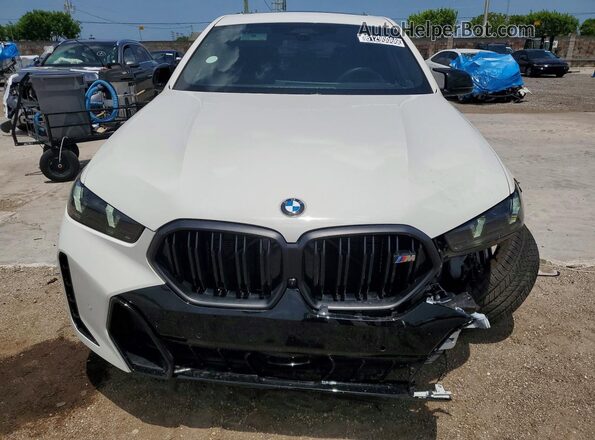 5UX43EX06T9407220 2026 BMW X6 White Widok z przodu