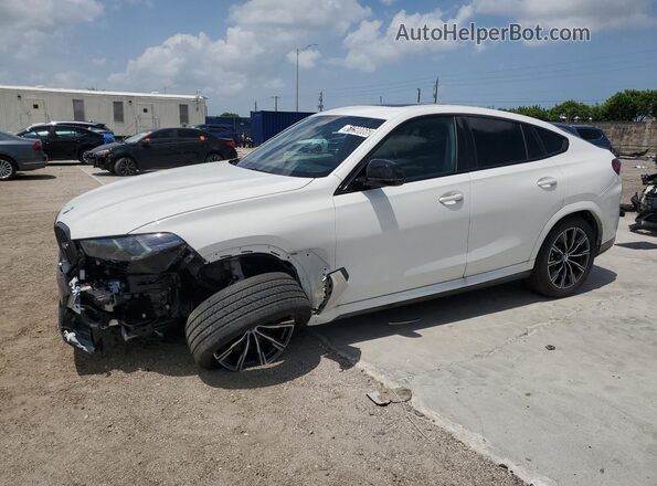 5UX43EX06T9407220 2026 BMW X6 White 