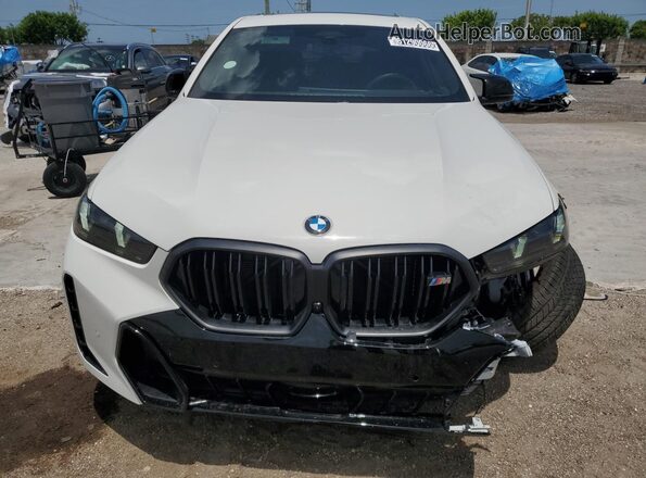 5UX43EX06T9407220 2026 BMW X6 White Widok wnętrza 360 stopni