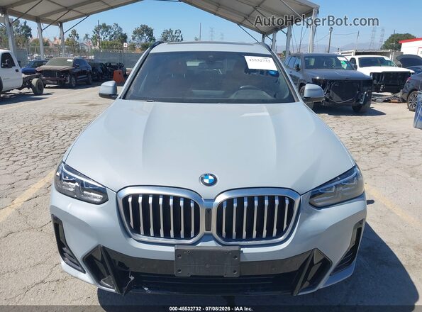 5UX53DP00N9K09413 2022 BMW X3 Gray Widok zestawu wskaźników