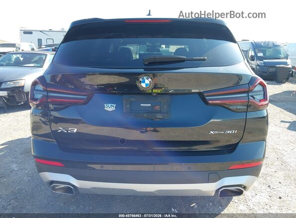 5UX53DP00N9L95051 2022 BMW X3 Black 