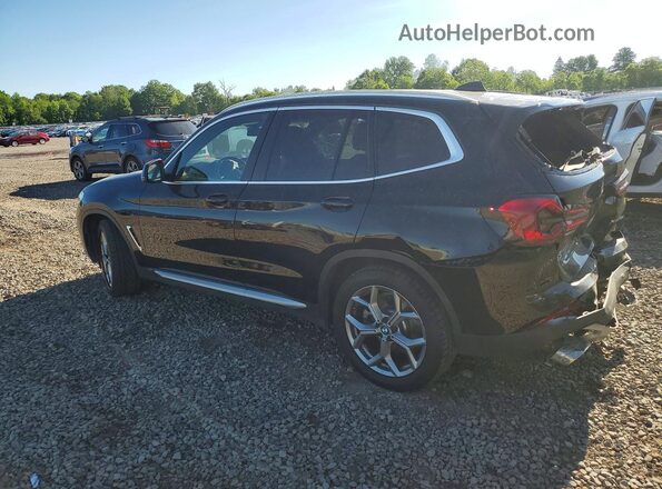 5UX53DP00P9R38739 2023 BMW X3 Black Rear left