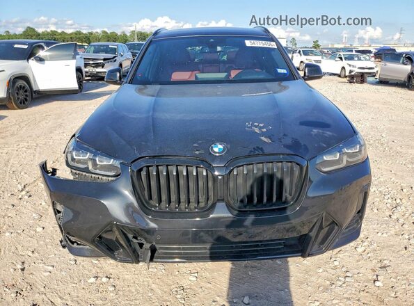 5UX53DP00P9R61910 2023 BMW X3 Black წინა ხედი