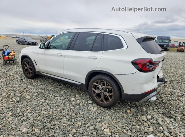 5UX53DP00R9X42822 2024 BMW X3 White Հետևի ձախ