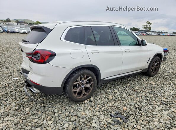 5UX53DP00R9X42822 2024 BMW X3 White Հետևի աջ