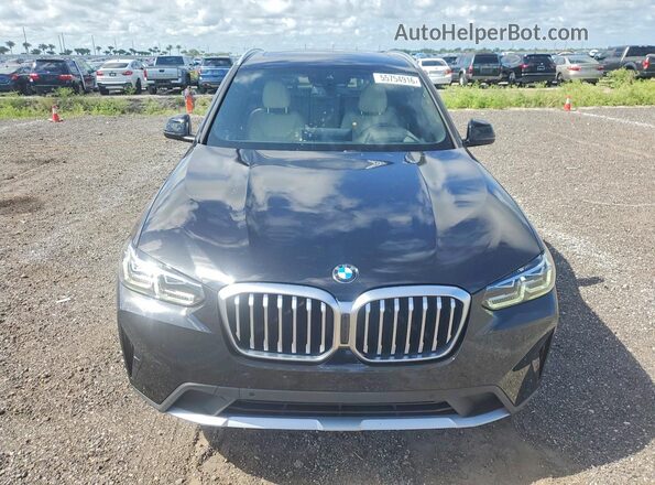 5UX53DP01R9V10889 2024 BMW X3 Black Vista frontal