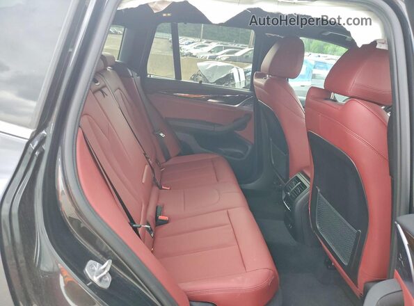 5UX53DP02N9J01794 2022 BMW X3 Charcoal Vista interior trasera