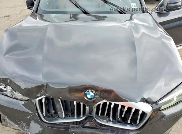 5UX53DP02N9J01794 2022 BMW X3 Charcoal Vista del compartimento del motor