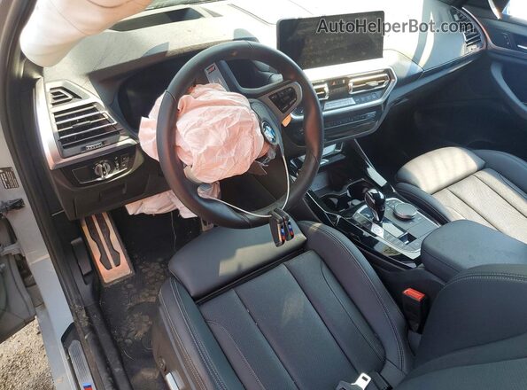5UX53DP02N9J32026 2022 BMW X3 Gray წინა პანელის ხედი