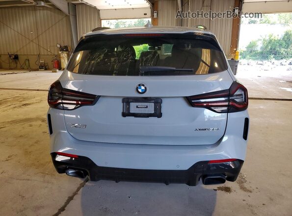 5UX53DP02N9J32026 2022 BMW X3 Gray უკანა ხედი