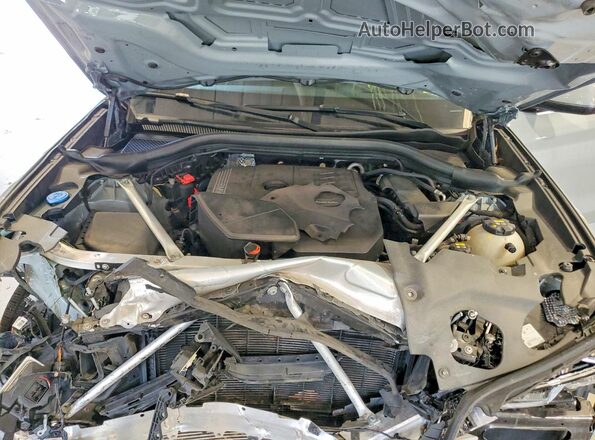 5UX53DP02N9J32026 2022 BMW X3 Gray ძრავის განყოფილების ხედი