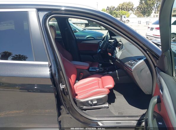 5UX53DP03N9M15325 2022 BMW X3 Black Vista interior delantera
