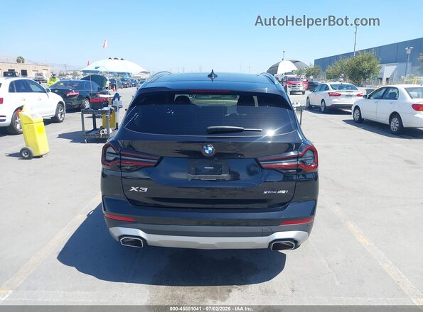 5UX53DP03N9M15325 2022 BMW X3 Black 