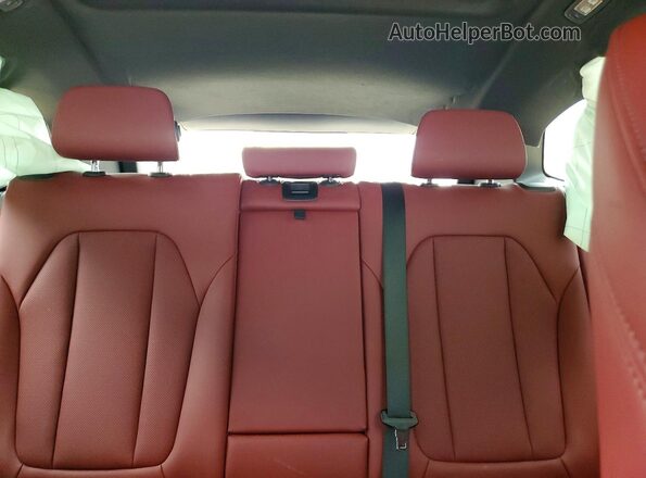 5UX53DP03N9N10676 2022 BMW X3 Blue Հետևի նստատեղերի տեսք
