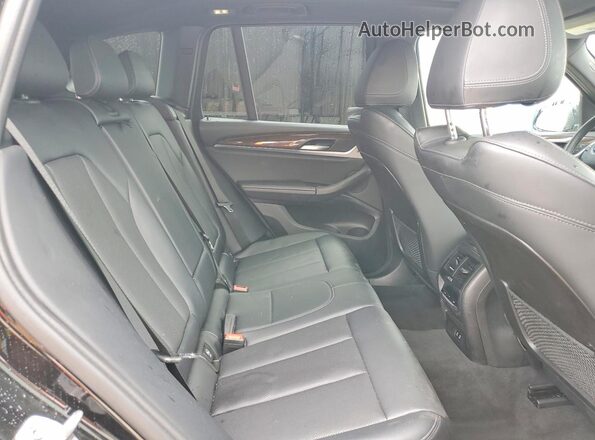 5UX53DP03P9R45569 2023 BMW X3 Black Rear interior view