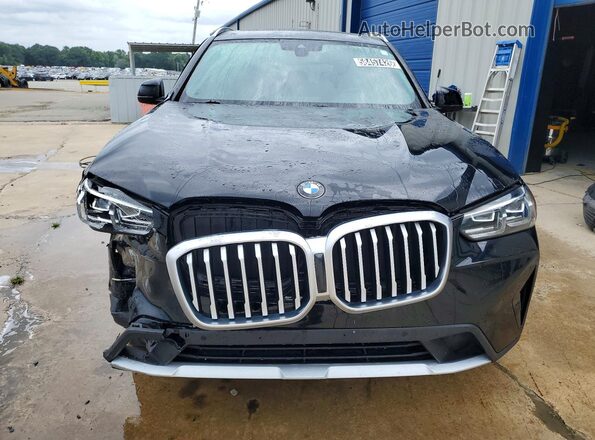 5UX53DP03P9R45569 2023 BMW X3 Black Front view