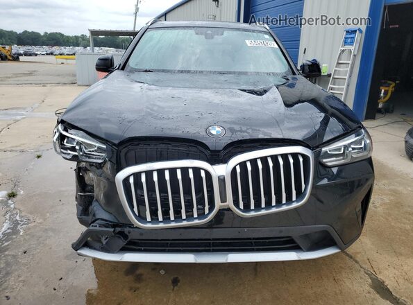 5UX53DP03P9R45569 2023 BMW X3 Black 360 interior view