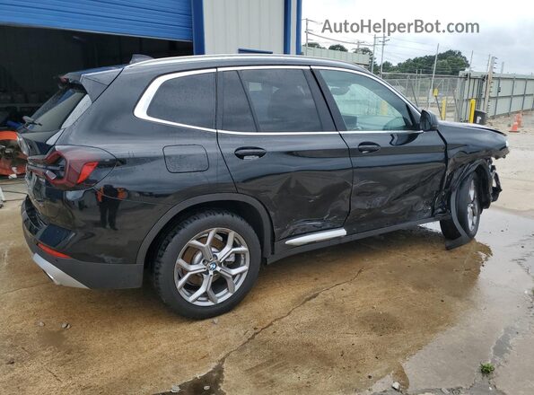 5UX53DP03P9R45569 2023 BMW X3 Black 