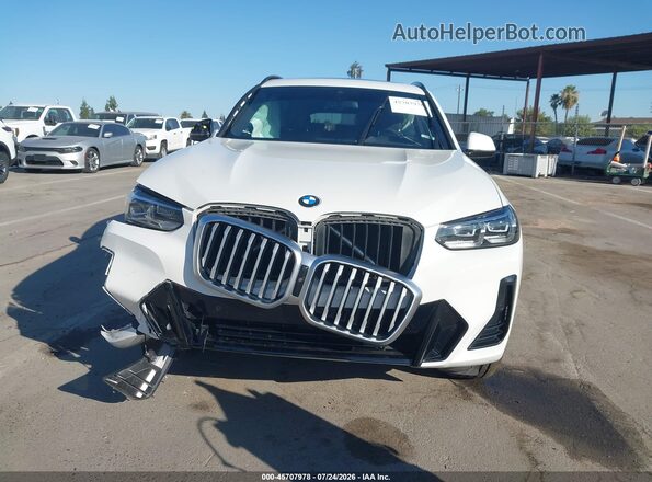 5UX53DP03P9R90981 2023 BMW X3 Белый Вид задней части салона