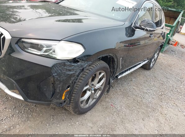 5UX53DP03R9U46516 2024 BMW X3 Black წინა ხედი