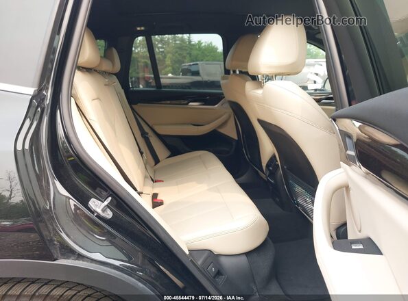 5UX53DP03R9U46516 2024 BMW X3 Black VIN კოდის სტიკერის ხედი