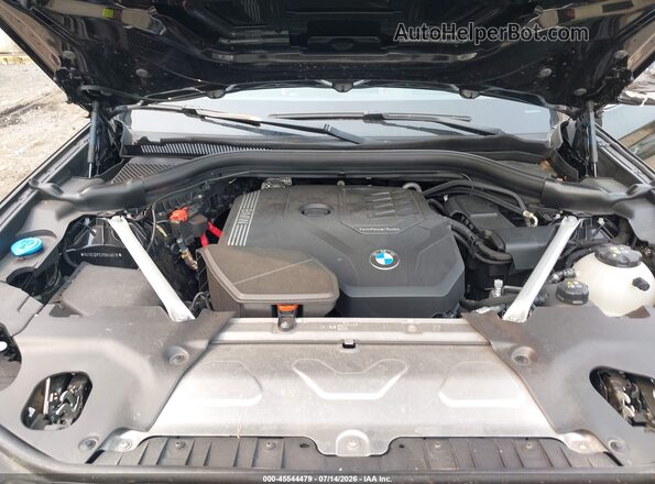 5UX53DP03R9U46516 2024 BMW X3 Black უკანა ხედი