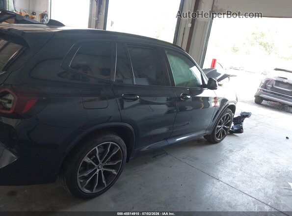 5UX53DP05N9K44058 2022 BMW X3 Blue Սալոնի հետևի տեսք