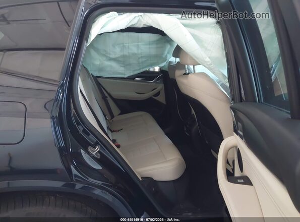 5UX53DP05N9K44058 2022 BMW X3 Blue VIN կոդի պիտակի տեսք