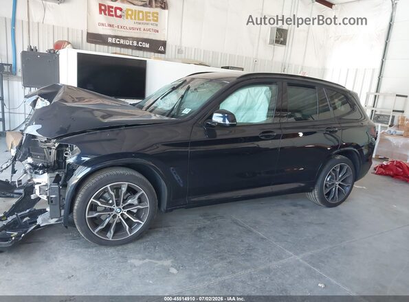 5UX53DP05N9K44058 2022 BMW X3 Blue Սալոնի 360 աստիճան տեսք