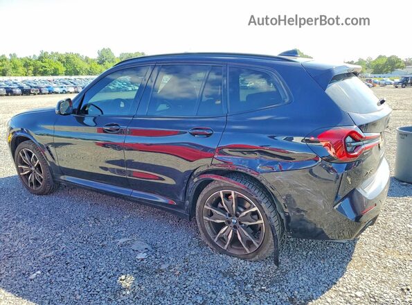 5UX53DP05N9K76329 2022 BMW X3 Black Задня ліва чверть