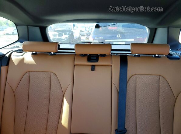5UX53DP05N9K76329 2022 BMW X3 Black Вид задніх сидінь