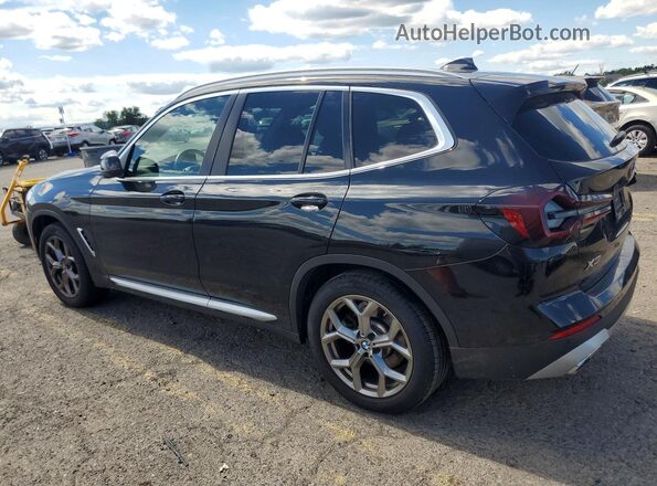 5UX53DP05N9N03535 2022 BMW X3 Black Задня ліва чверть