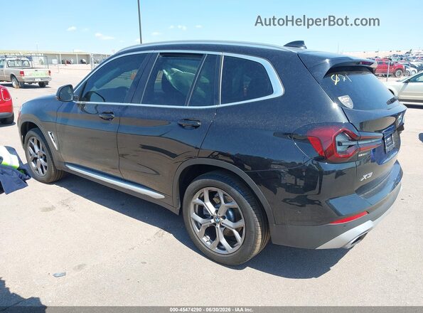 5UX53DP05P9T34071 2023 BMW X3 Black Rear left