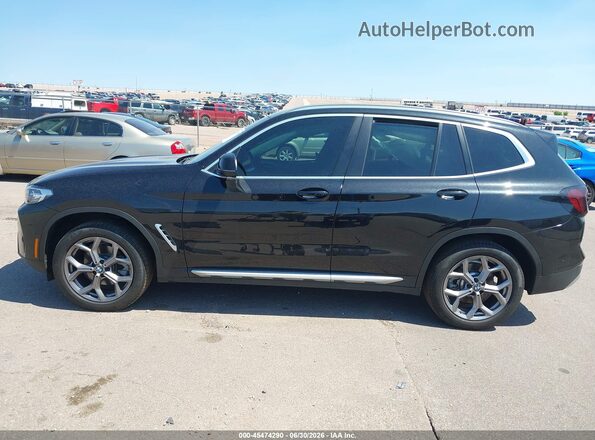 5UX53DP05P9T34071 2023 BMW X3 Black 360 interior view