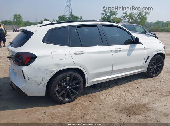 5UX53DP06N9J94450 2022 BMW X3 White Tył prawy