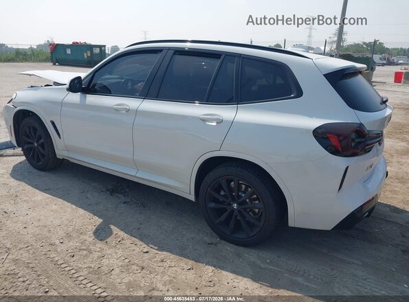 5UX53DP06N9J94450 2022 BMW X3 White Tył lewy