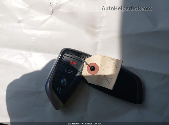 5UX53DP06N9J94450 2022 BMW X3 White Widok deski rozdzielczej