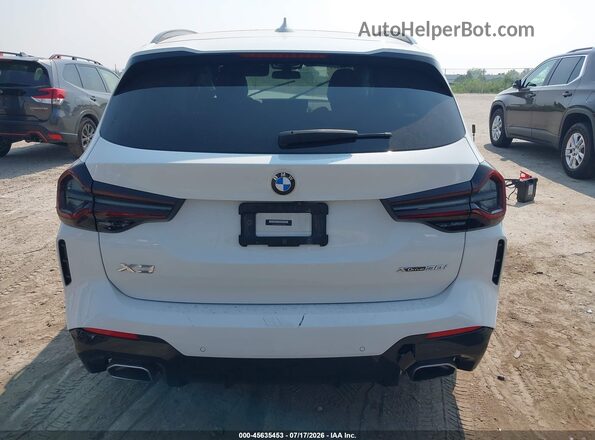5UX53DP06N9J94450 2022 BMW X3 White 