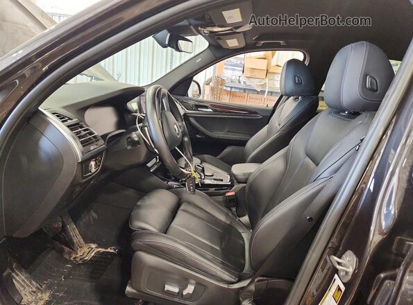 5UX53DP06P9R61829 2023 BMW X3 Charcoal Սալոնի դիմացի տեսք