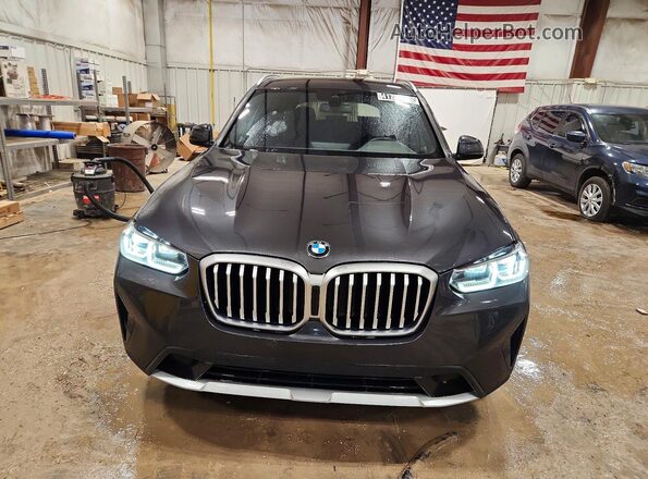 5UX53DP06P9R61829 2023 BMW X3 Charcoal Դիմացի տեսք