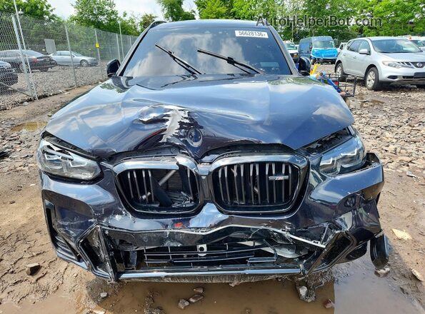 5UX53DP07N9M46545 2022 BMW X3 Black Դիմացի տեսք