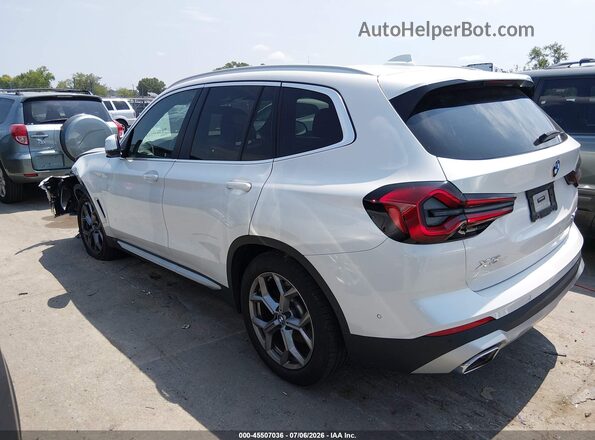 5UX53DP07P9S68851 2023 BMW X3 White Rear left