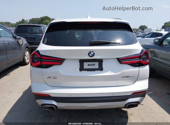 5UX53DP07P9S68851 2023 BMW X3 White 