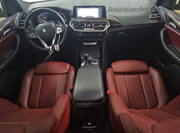 5UX53DP08P9P77637 2023 BMW X3 Белый Вид панели приборов