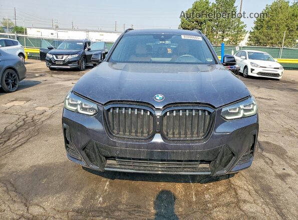 5UX53DP08R9U38119 2024 BMW X3 Black წინა ხედი