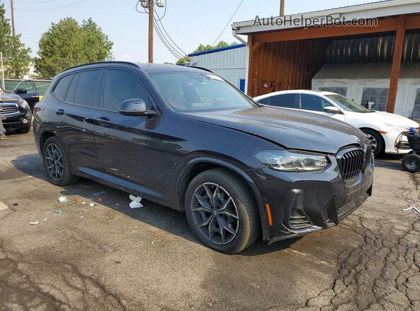 5UX53DP08R9U38119 2024 BMW X3 Black წინა მარჯვენა