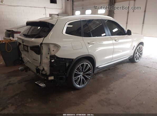 5UX53DP09N9K26453 2022 BMW X3 Beige Հետևի աջ