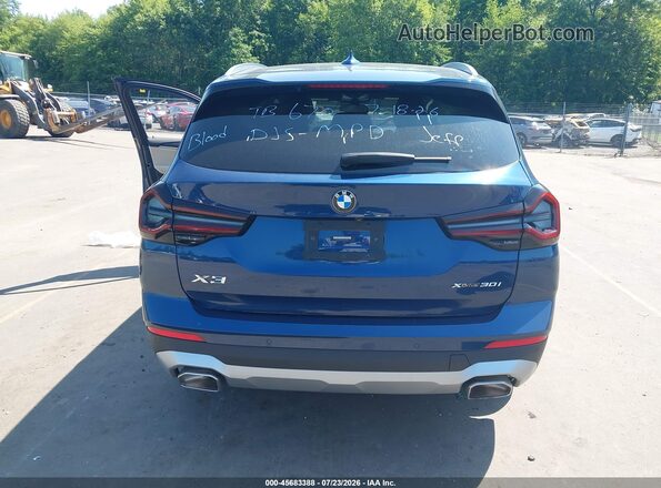 5UX53DP09N9N31029 2022 BMW X3 Blue 