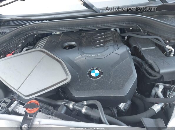 5UX53DP09N9N31029 2022 BMW X3 Blue Вид ззаду