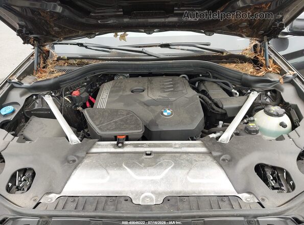 5UX53DP09N9N39857 2022 BMW X3 Black უკანა ხედი